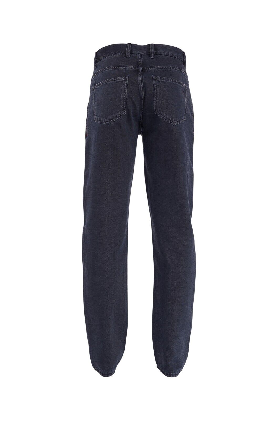 690$ ISAIA "Barchetta Denim" 5 Pockets Trouser Pant Drill Dyed Cotton Blue