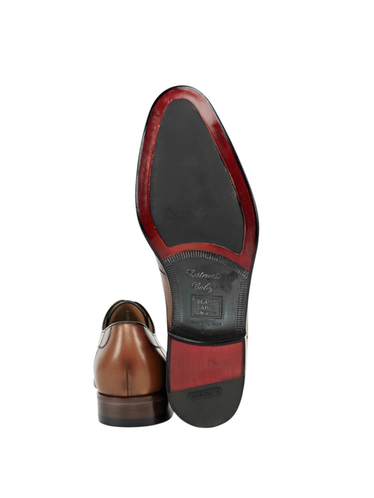 1200$ TESTONI Oxford Shoes Goodyear Welted Calf Caramel 8 UK / 9 US / 42 IT