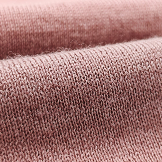 1525$ ISAIA NAPOLI Pink T-Shirt Crewneck Sweater Wool Cashmere - Silk Size M