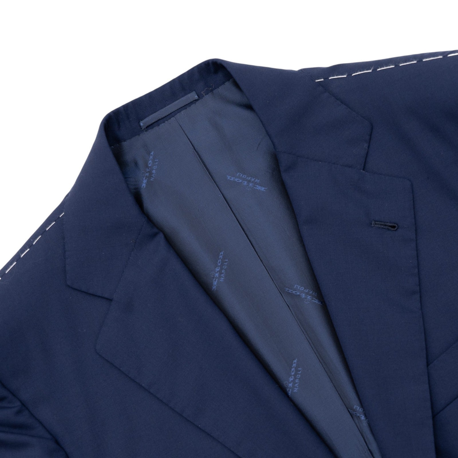 $11500 KITON Limited Edition 2911/3000 Suit Blue Wool Cashmere 42 US / 52 IT
