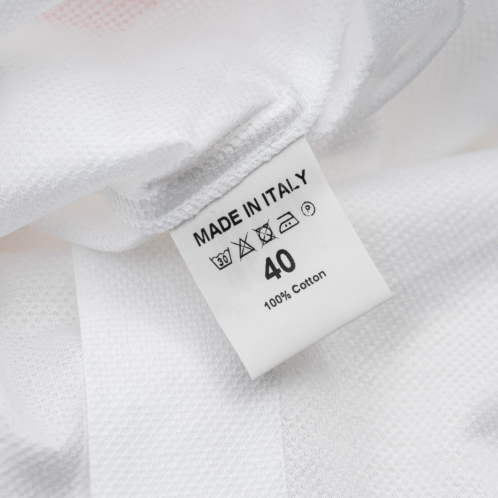690$ ISAIA NAPOLI Solid White Hand-Sewn Short Sleeve Shirt Cotton 15.75 - 40