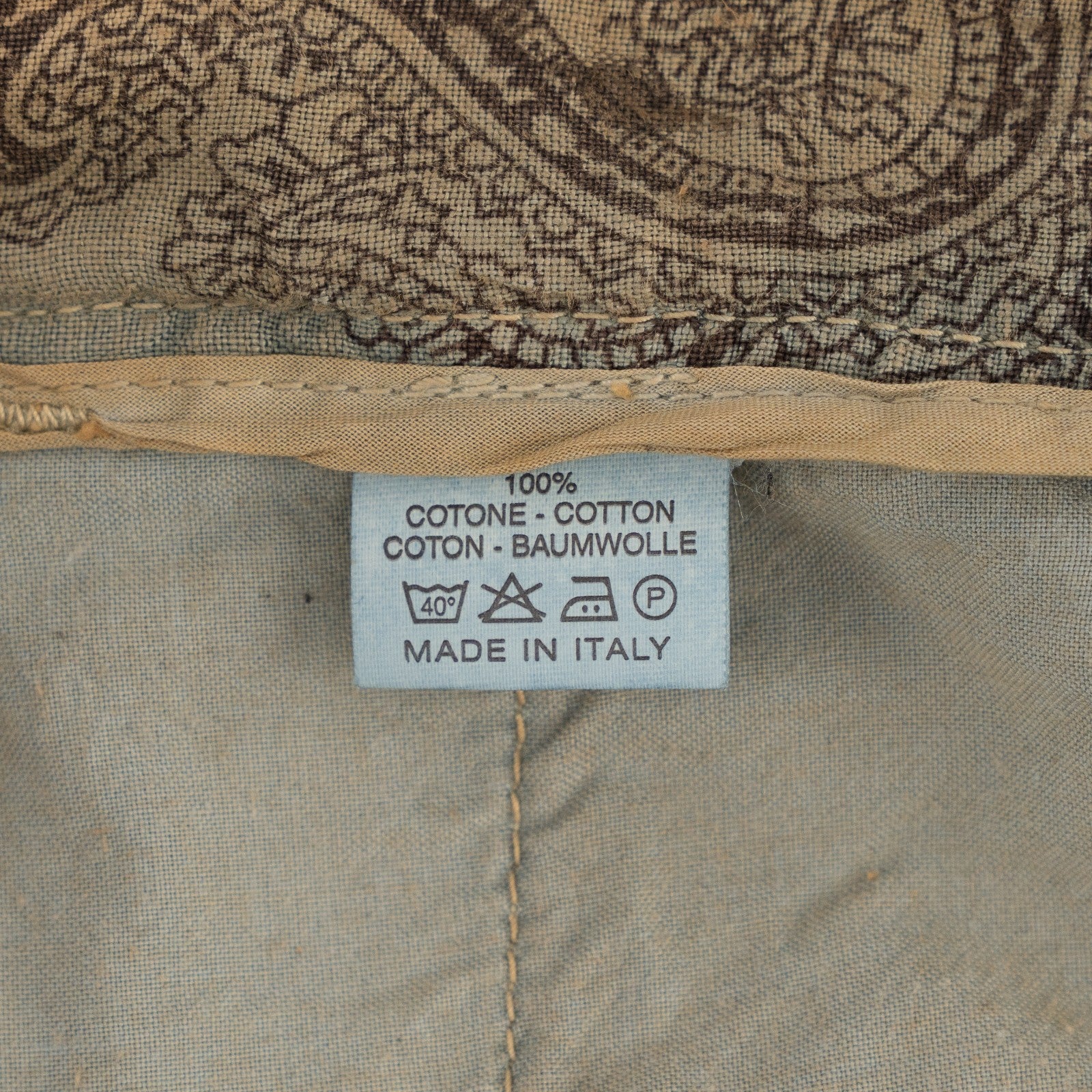 850$ ETRO MILANO Washed Dark Blue Denim Cotton Jeans Pant Wide Leg 34 US / 50 EU