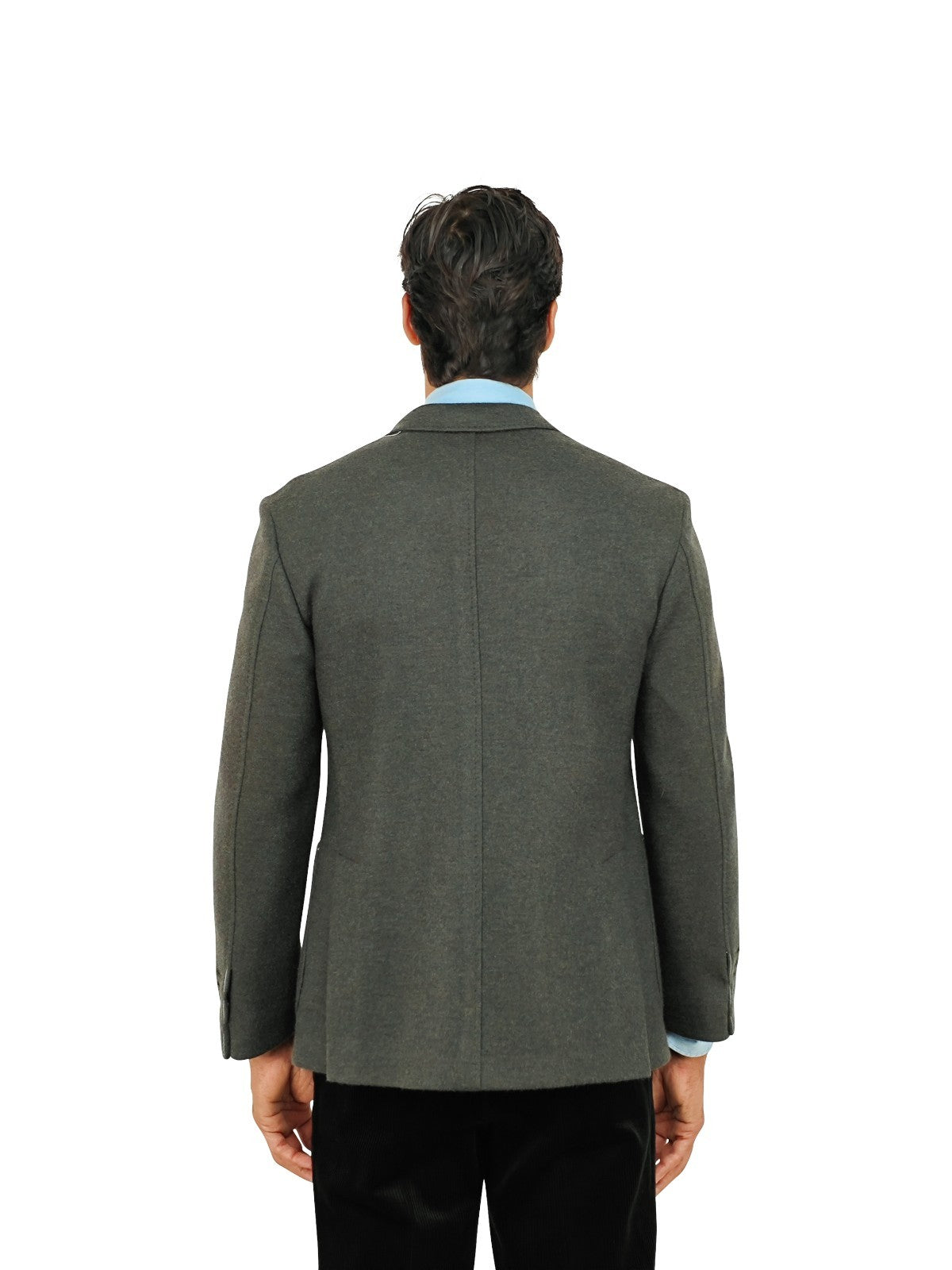 $2200 RUBINACCI NAPOLI Green Off Jacket Blazer Soft Cashmere 34 US / 44 EU ( XS)