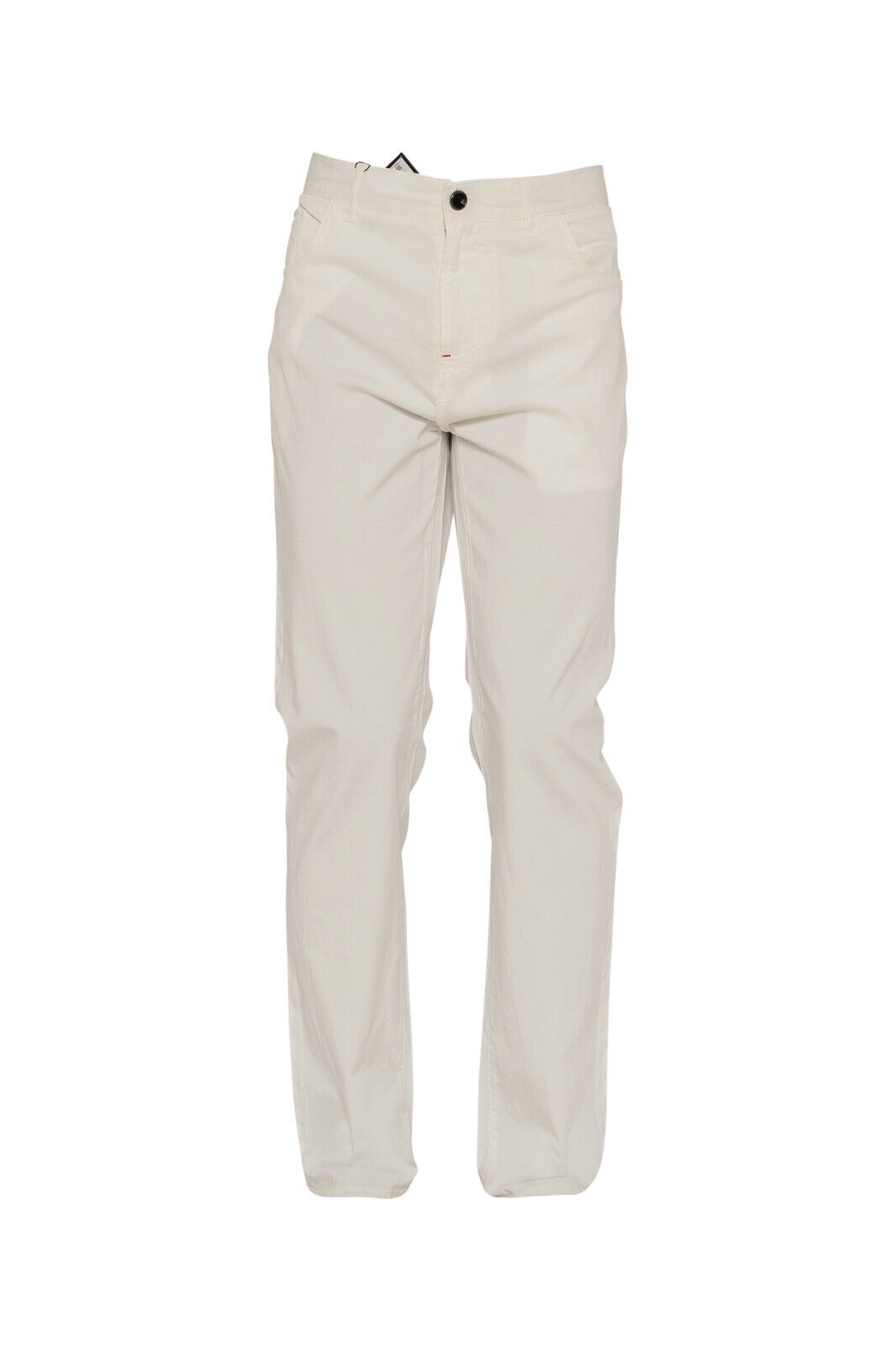 650$ ISAIA NAPOLI White 5 Pockets Trousers Casual Sport Pant Cotton