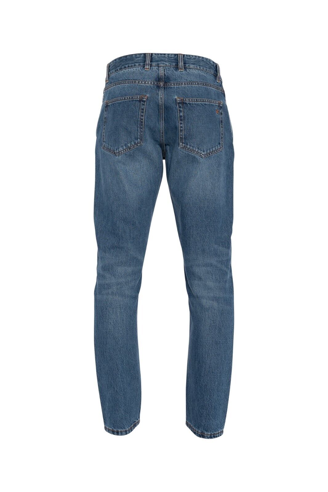 690$ ISAIA NAPOLI Blue Denim Jeans Trousers Pant Regular Cotton Made in Italy