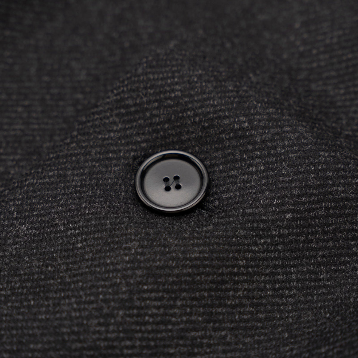 $2250 CANALI Charcoal Gray Overcoat Wool Water Resistant 48 US / 58 EU