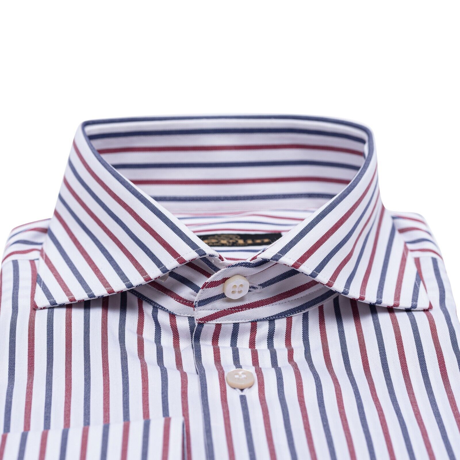 690$ LUXURY GERLIN Shirt Striped Heavy Cotton 15.75 - 40 - 8V BIJAN