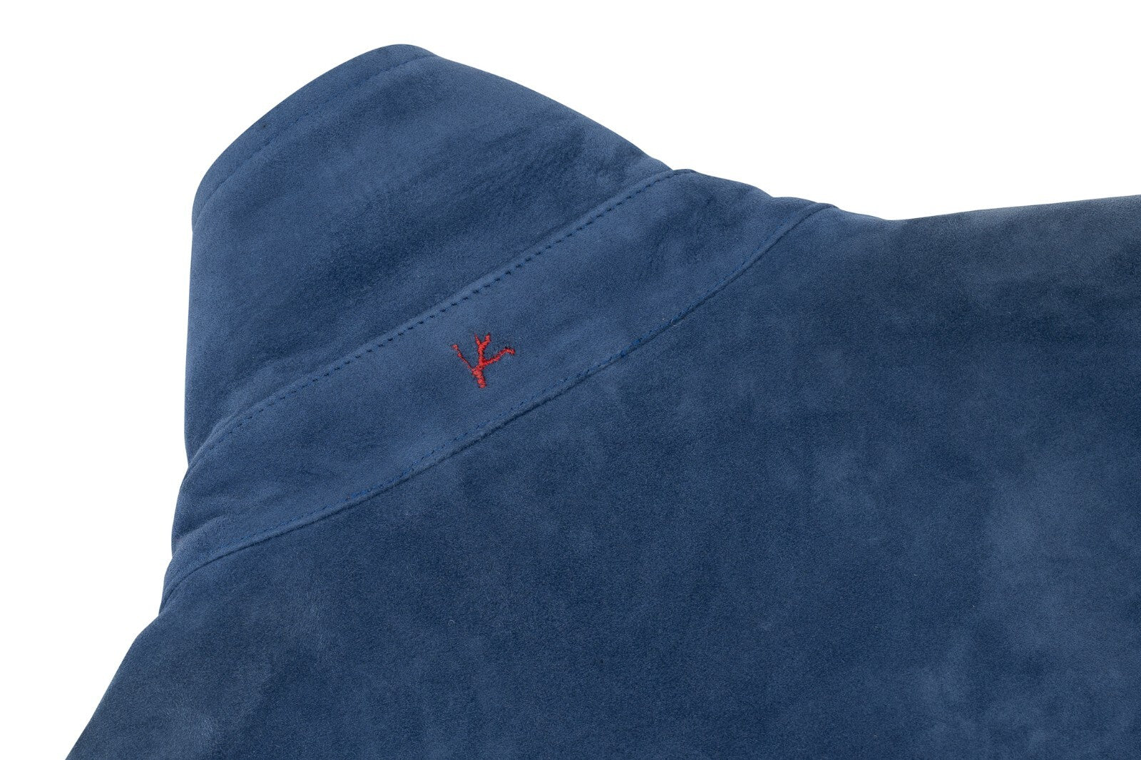 5200$ ISAIA NAPOLI "Portofino" Royal Blue Jacket Lambskin Leather 38 US / 48 EU