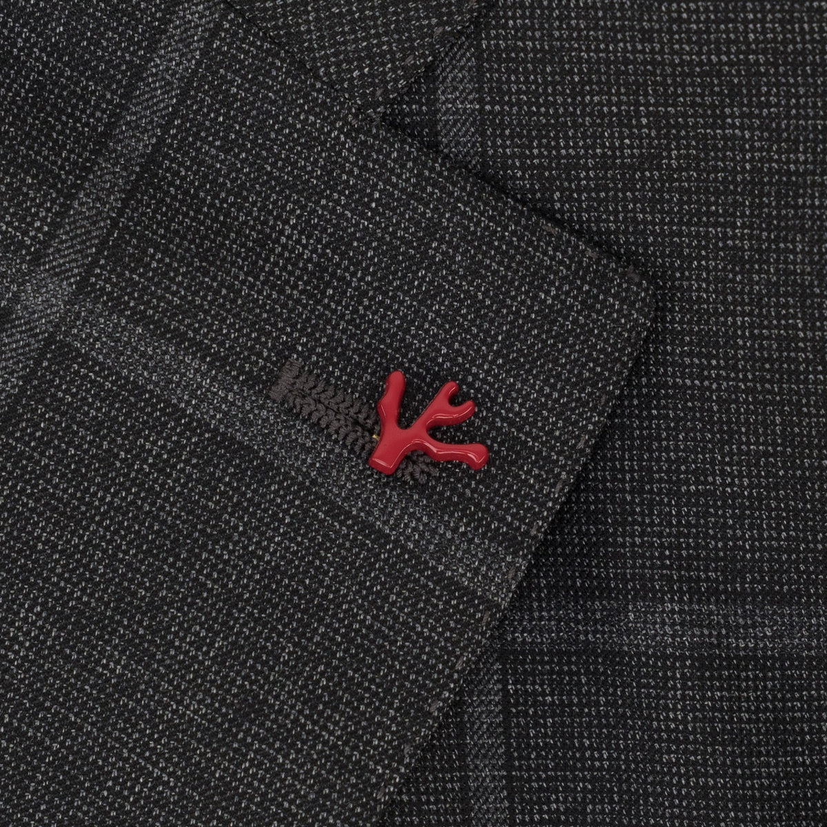 $6600 ISAIA NAPOLI "Marechiaro" Gray Suit Fine Wool 4 Season 44 US / 54 EU 7R