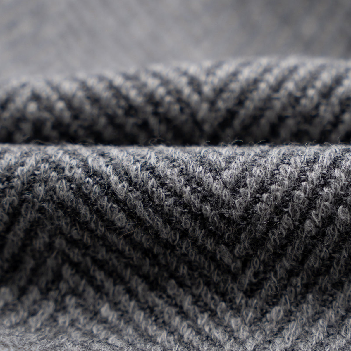 $3450 SARTORIO by KITON Gray Overcoat Alpaca / Wool Herringbone 42 US / 52 EU