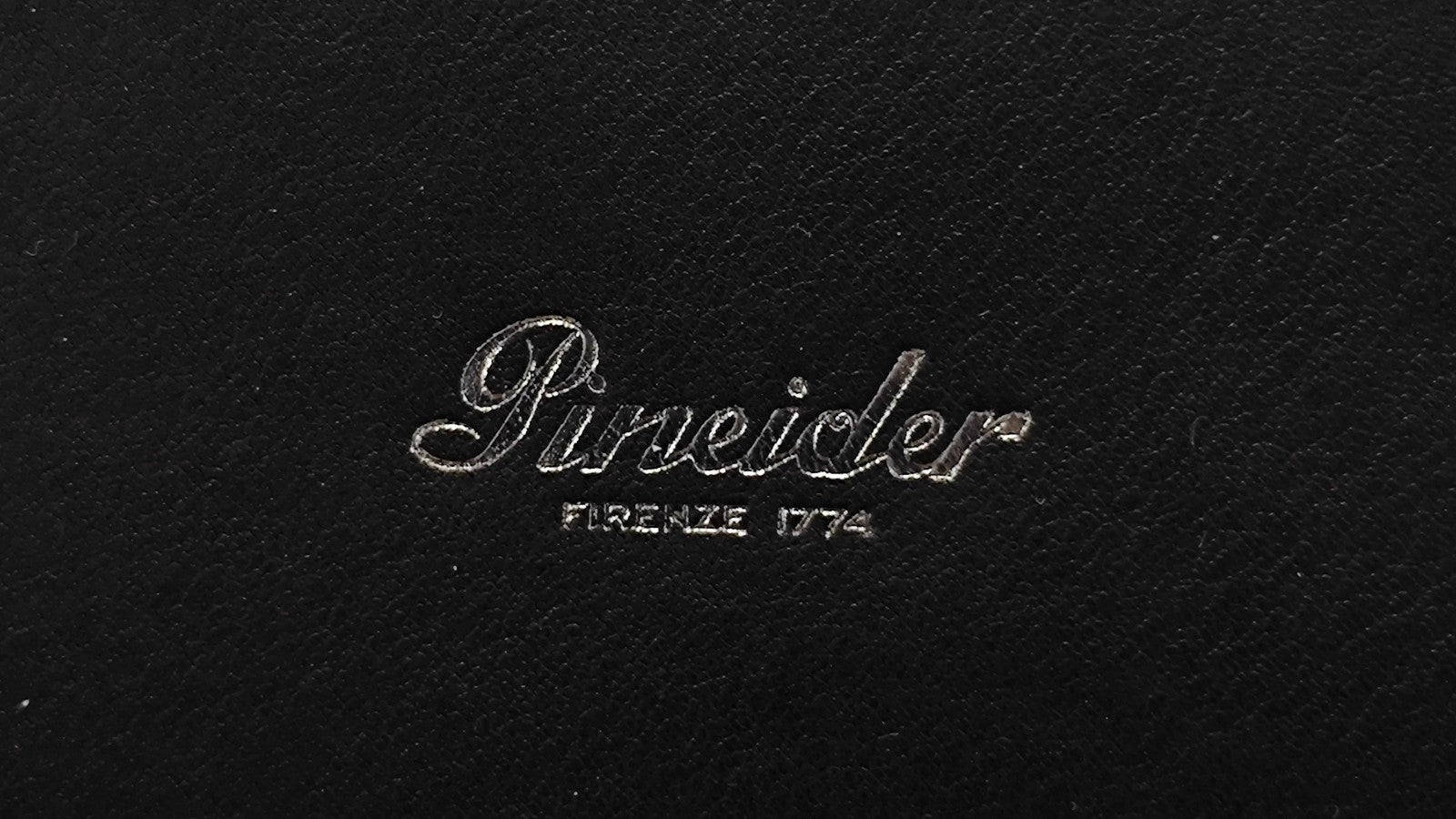 1240$ PINEIDER FIRENZE "Metro Smooth" Black Calf PC Briefcase Bag Document Case