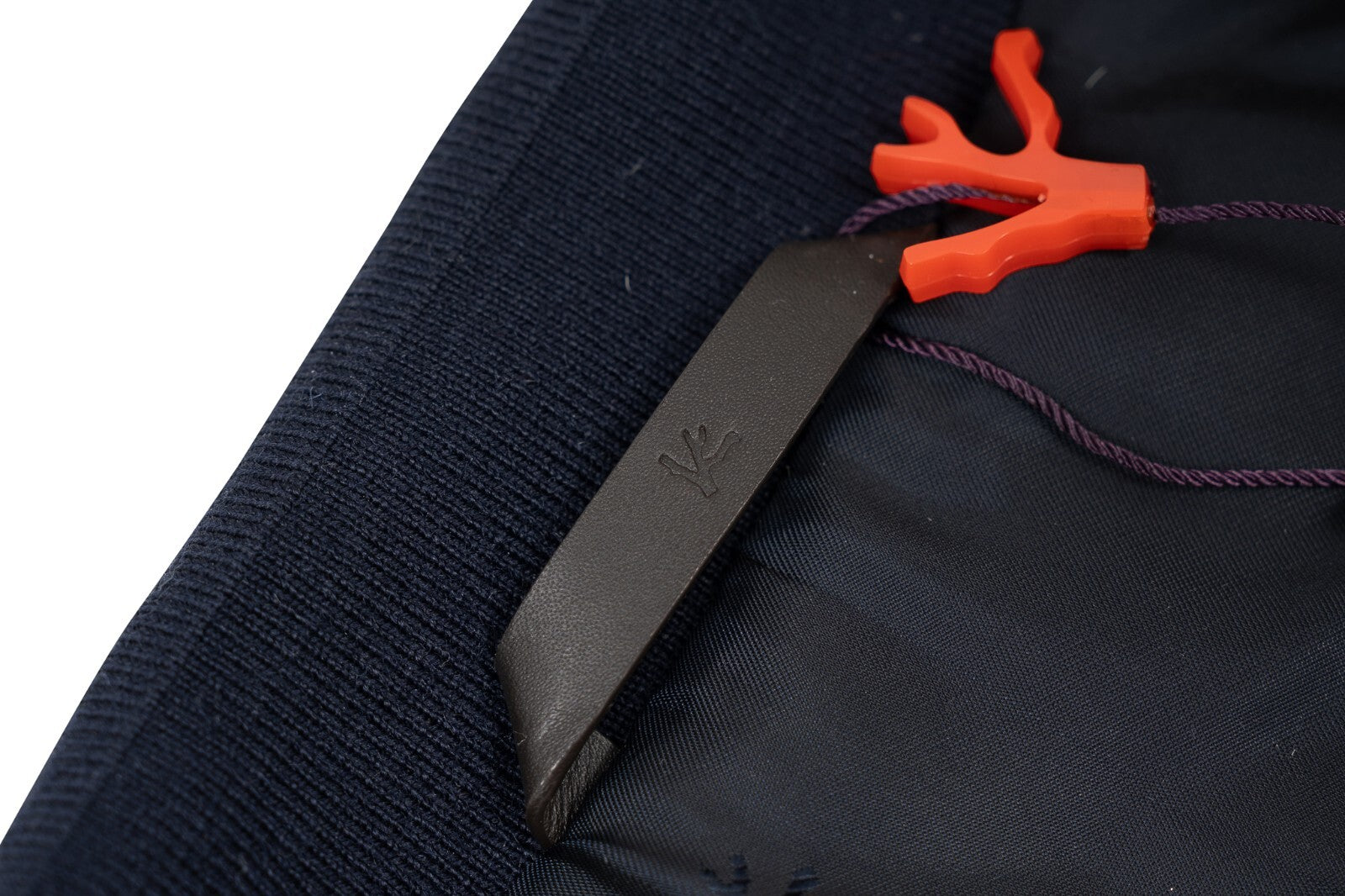 3900$ ISAIA NAPOLI Blue Navy Jacket Vest 100% Cashmere & Leather Details