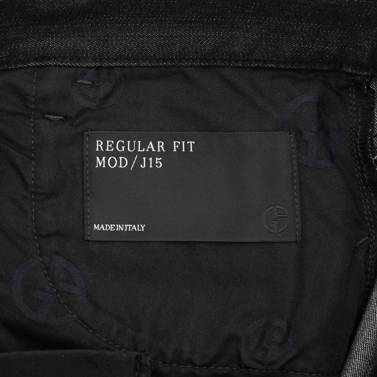 675$ GIORGIO ARMANI Denim Trouser Pant Jeans Cotton Regular Fit 31 US / 47 IT
