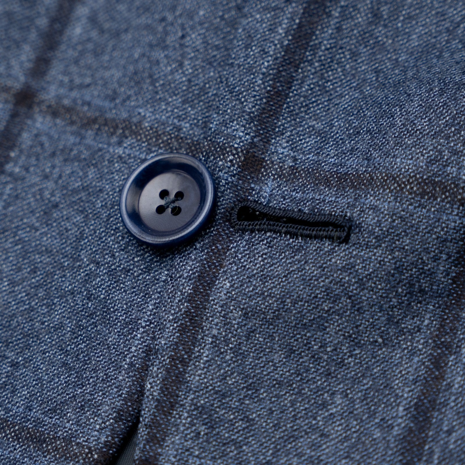 Sartoria DALCUORE NAPOLI Total Hand-Sewn Suit Wool - Cashmere Blue Windowpane