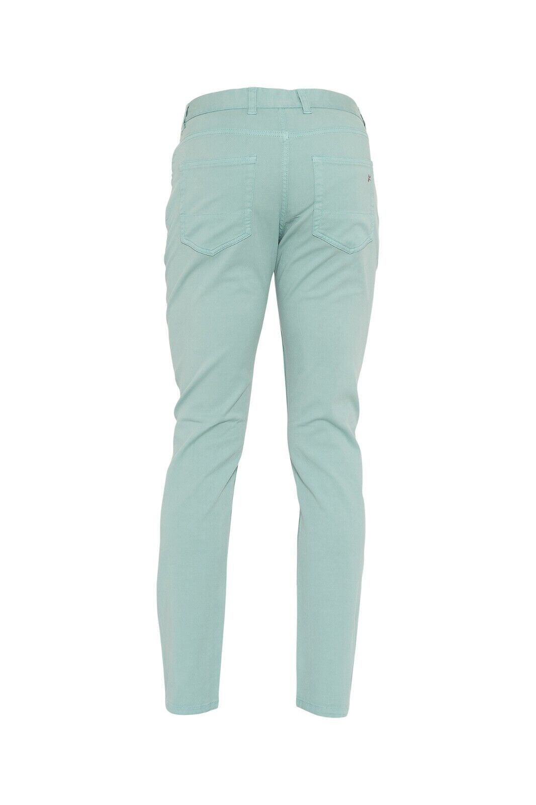 690$ ISAIA NAPOLI Aquamarine Denim Jeans Trousers Pant Cotton 32 US / 48 EU Slim