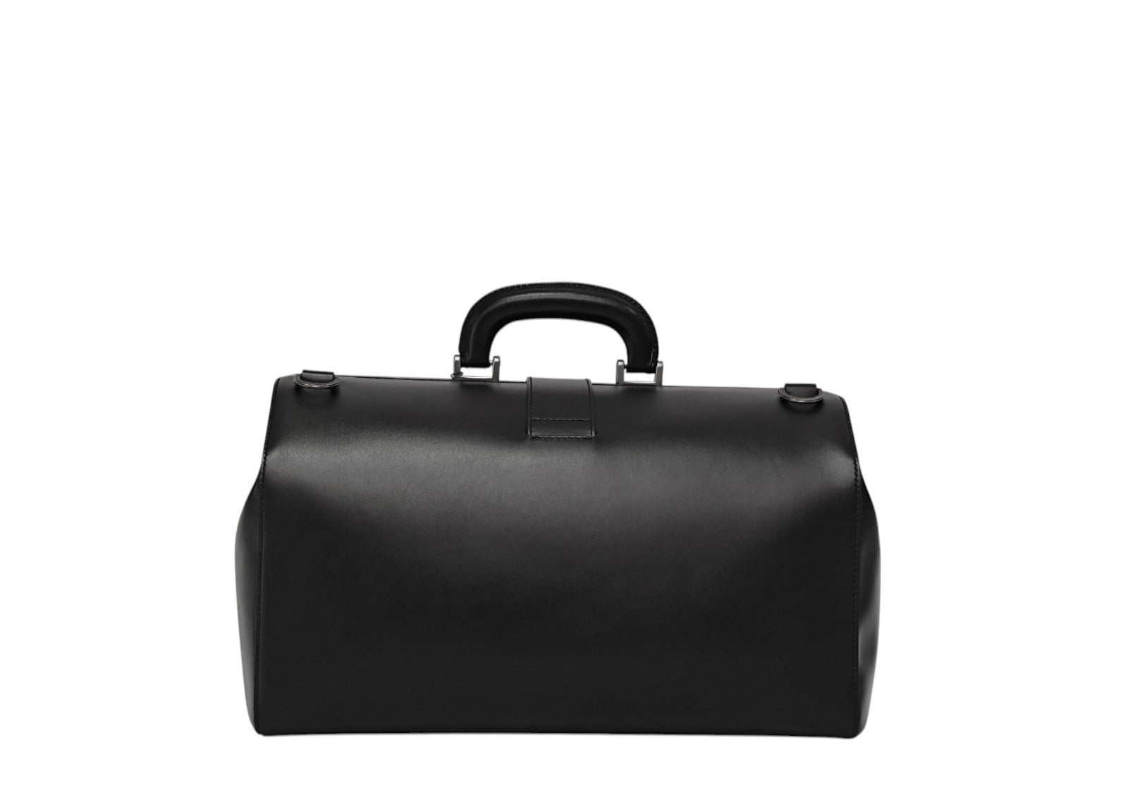 1450$ PINEIDER FIRENZE 1774 Grained Calf Work Doctor Bag Laptop Black