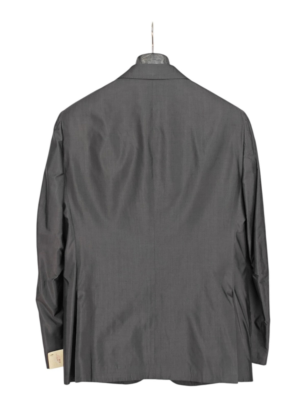 $1600 RAFFAELE CARUSO Gray Suit 100% Silk Mill 42 US / 52 EU 7R