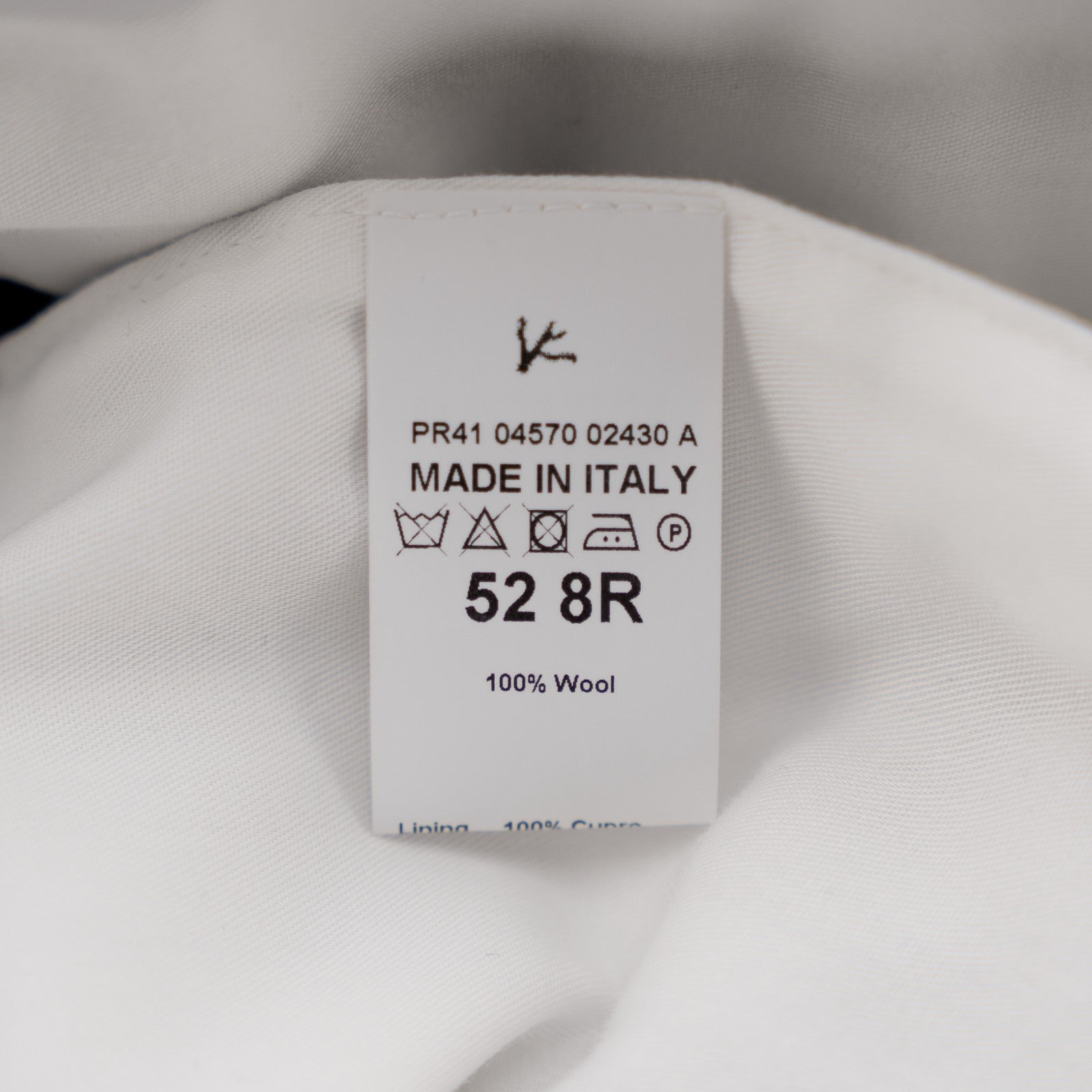 1550$ ISAIA Hand-Sewn Tapered Dress Pant Fine Wool Blue Pinstripe 36 US / 52 EU