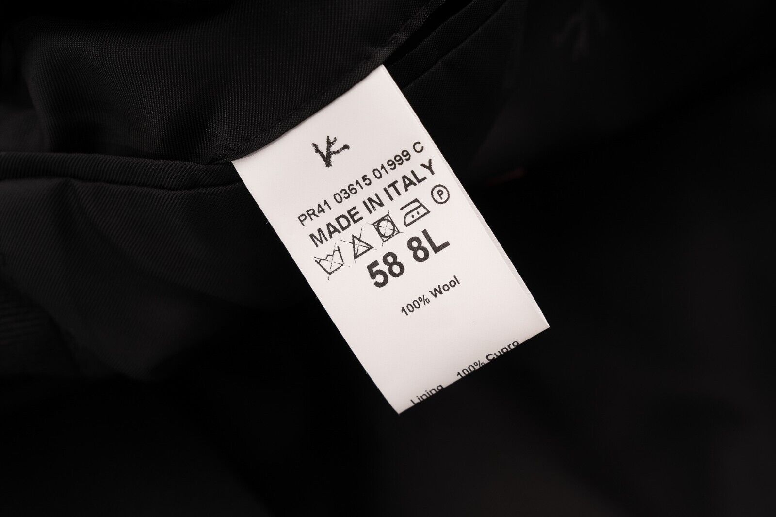$5800 ISAIA NAPOLI "Aquaspider" Black Tuxedo Smoking Suit Wool 48 US / 58 EU 8L