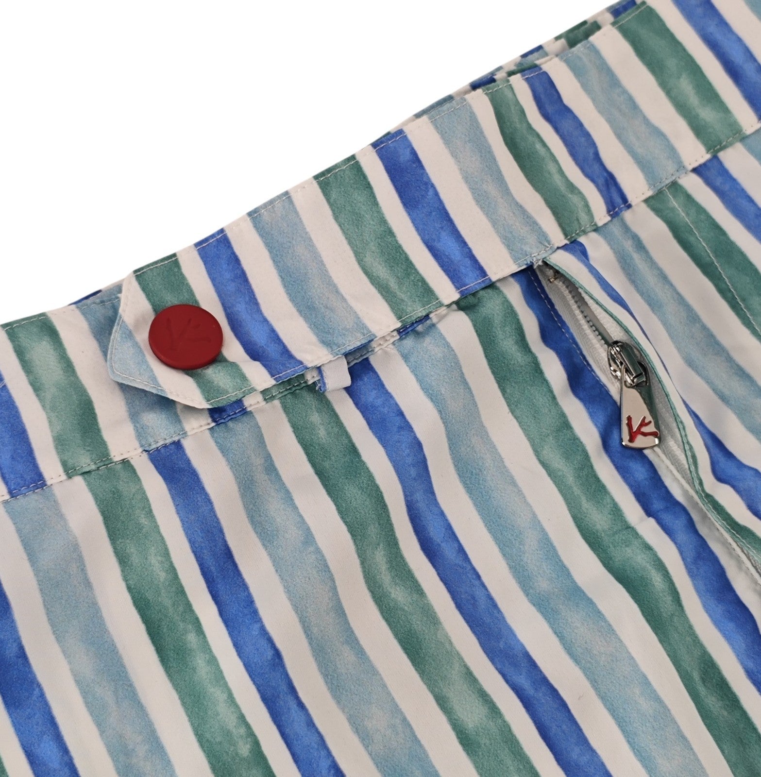 425$ ISAIA NAPOLI Striped Casalnuovo Swimsuit Swim Trunks Size XL