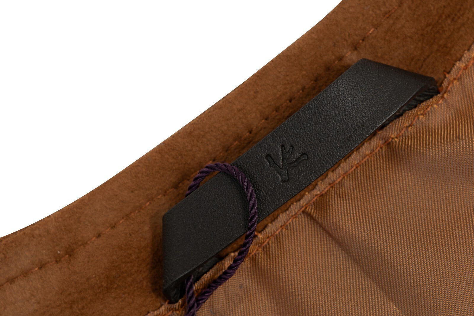 4300$ ISAIA NAPOLI Brown Vest Jacket Lambskin Suede Leather 38 US / 48 EU