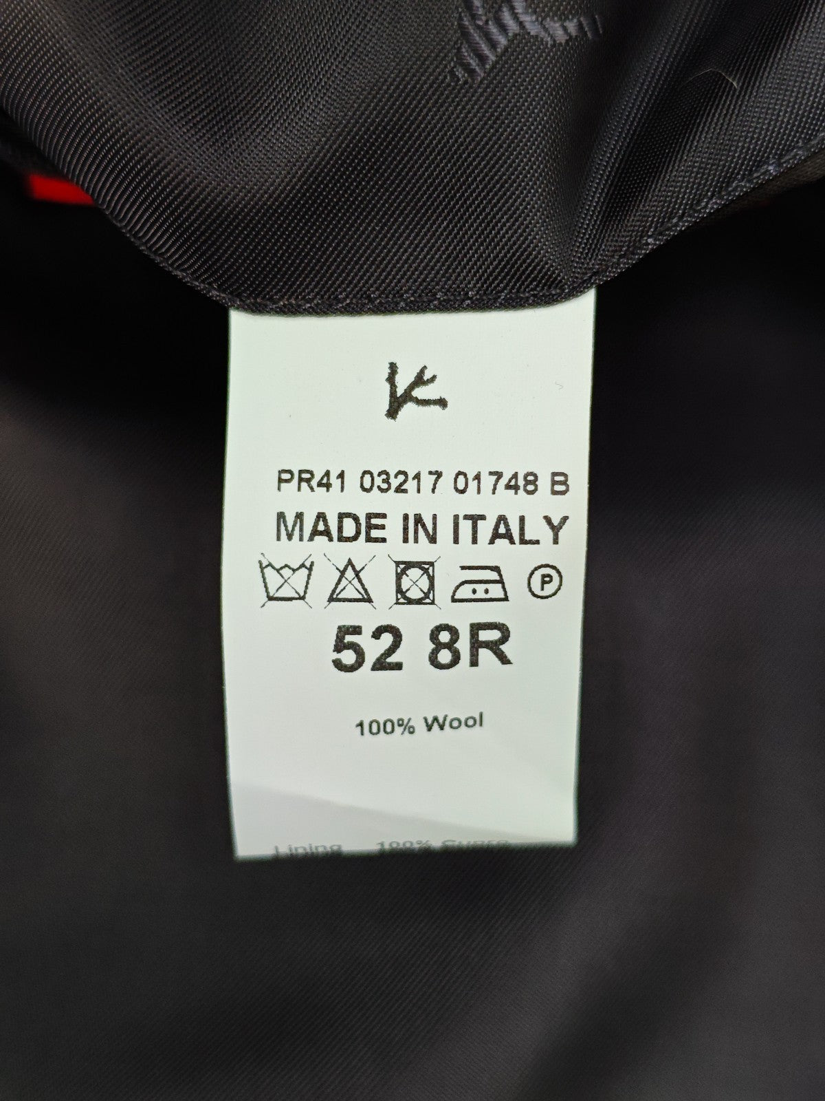 $6800 ISAIA "Sanita" Gray Hand-Sewn Suit Fine Wool Glen Plaid 42 US / 52 EU 8R