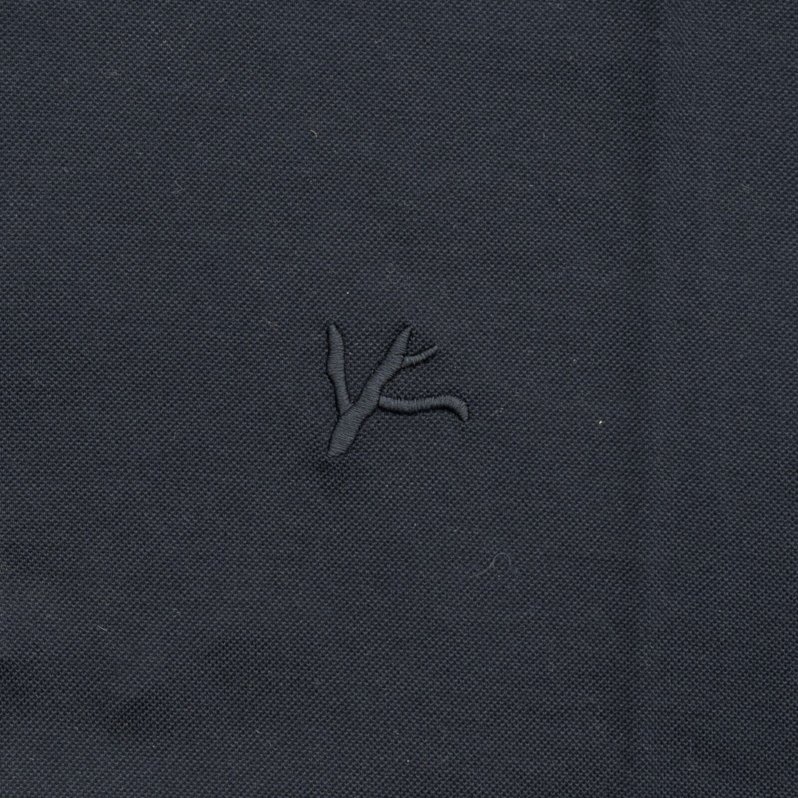 450$ ISAIA NAPOLI "Iconico" Blue Navy Polo Short Sleeve Cotton Hand-Sewn