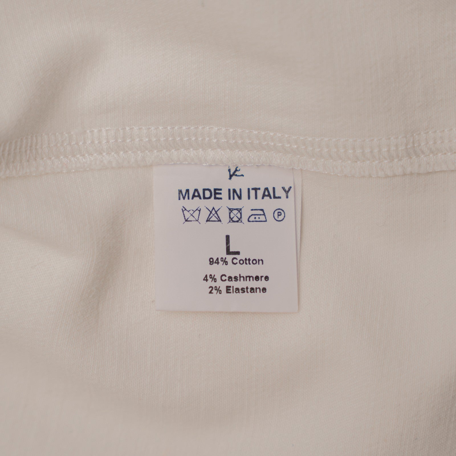 $1390 ISAIA NAPOLI White Hand-Sewn Overshirt Jacket Cotton Cashmere Size L