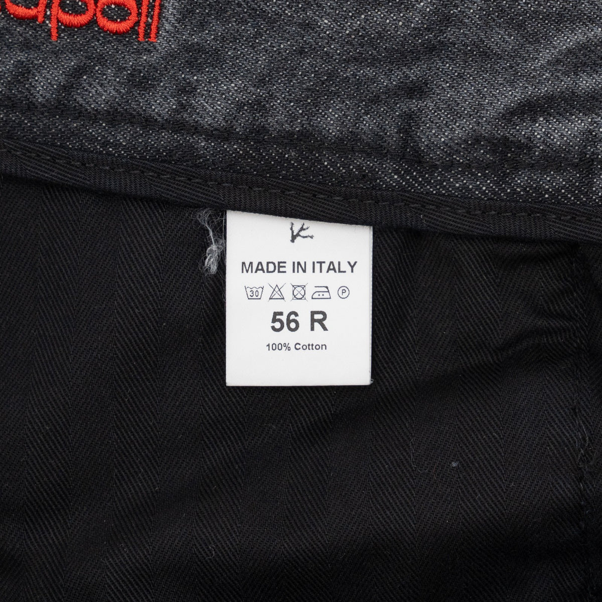 795$ ISAIA NAPOLI "SpaccaNapoli" Grey Jeans Pant Cotton Regular Fit 40 US /56 EU