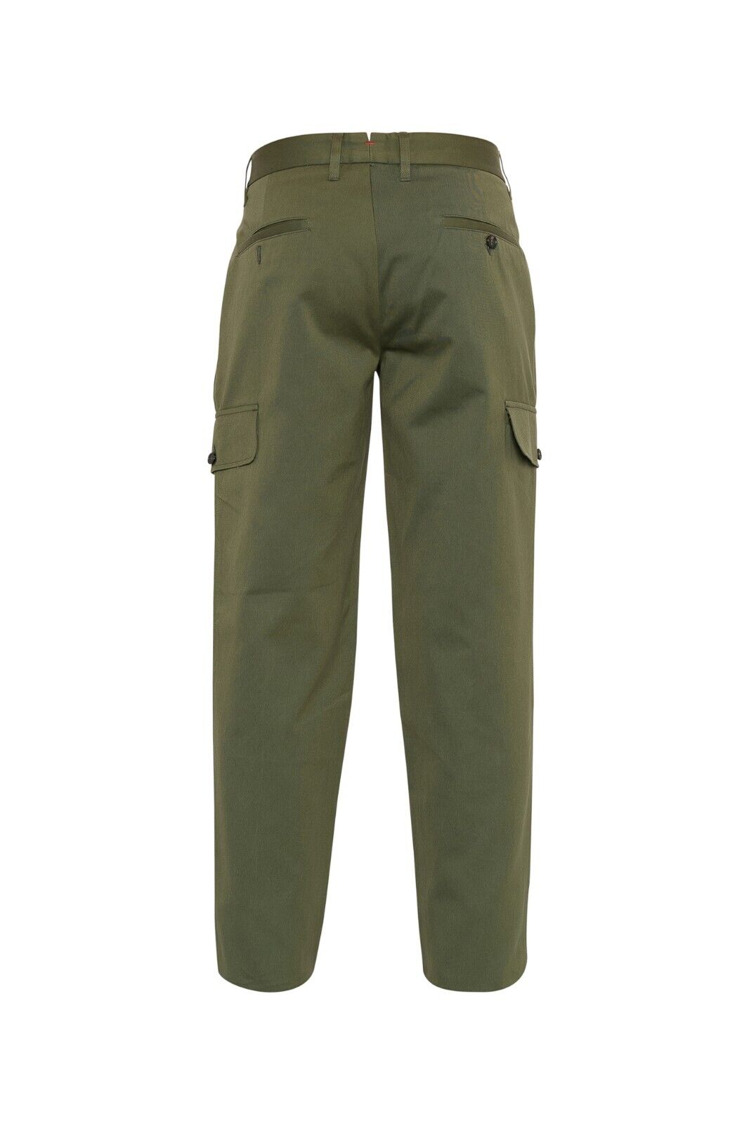690$ ISAIA NAPOLI Green Cargo Trousers Pant Lux Cotton 34 US / 50 EU