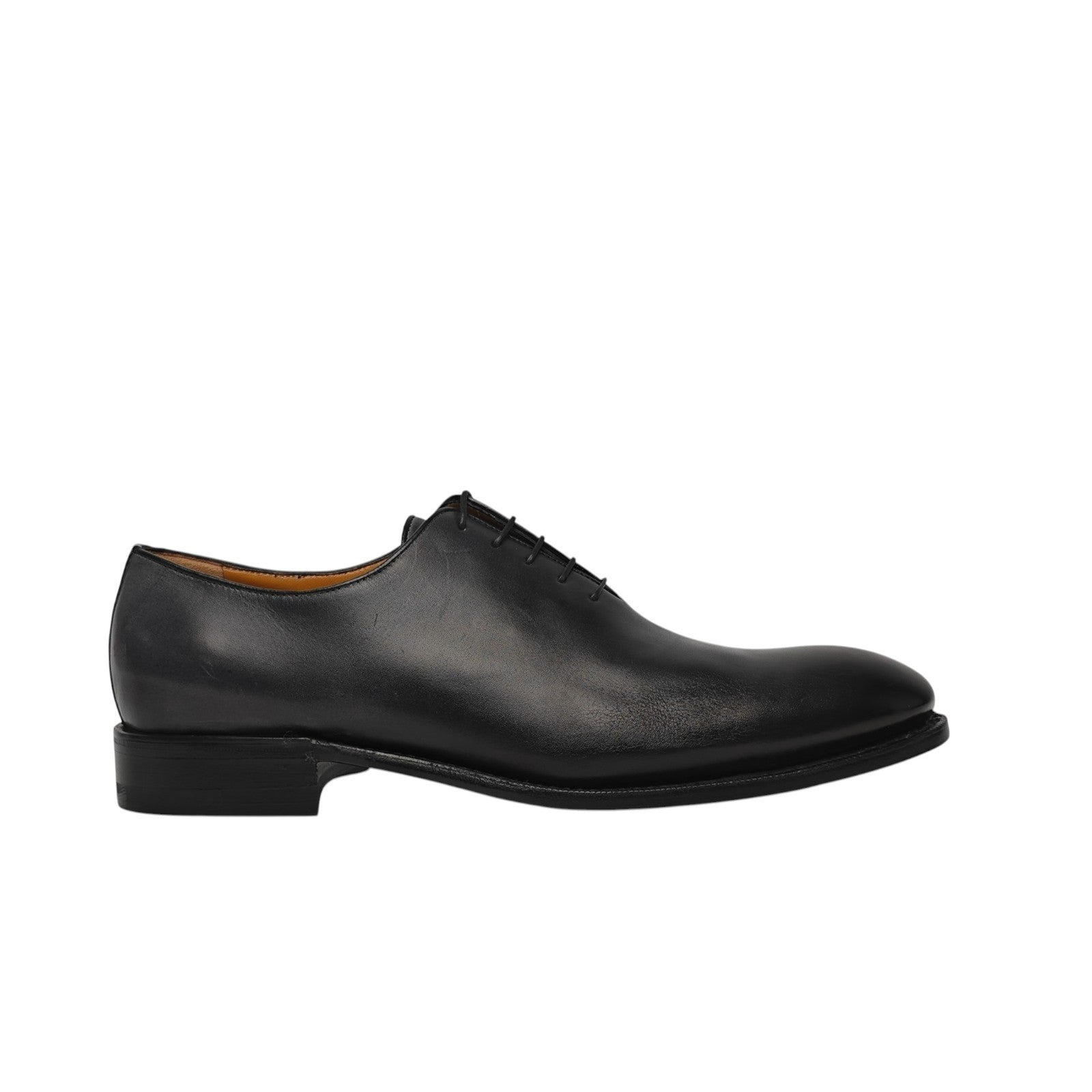 1350$ TESTONI "Piuma" Oxford Shaded Calf Concrete / Black 8 UK / 9 US / 42 IT