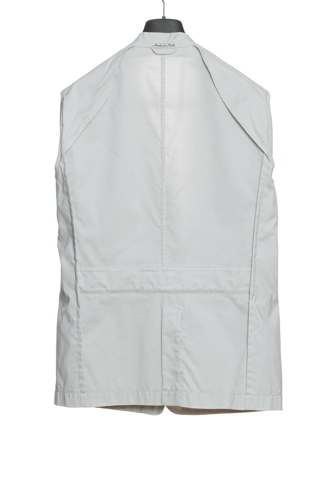 1750$ BELVEST CITY SAFARI Jacket with Martingale Ice Cotton 40 US / 50 EU Drop 8