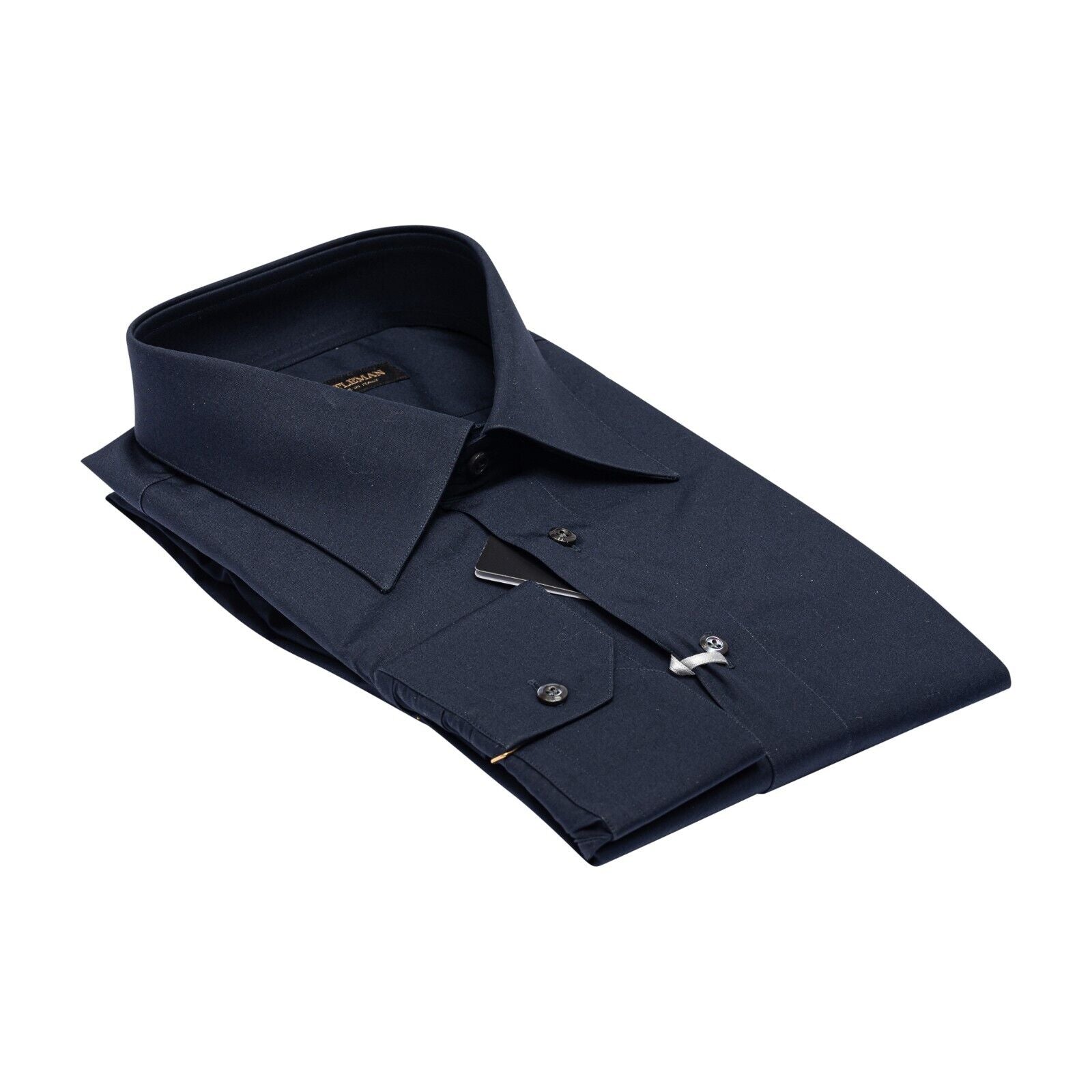 690$ GERLIN x GENTLEMAN Shirt Dark Blue T.MASON Fine Cotton 2B BIJAN