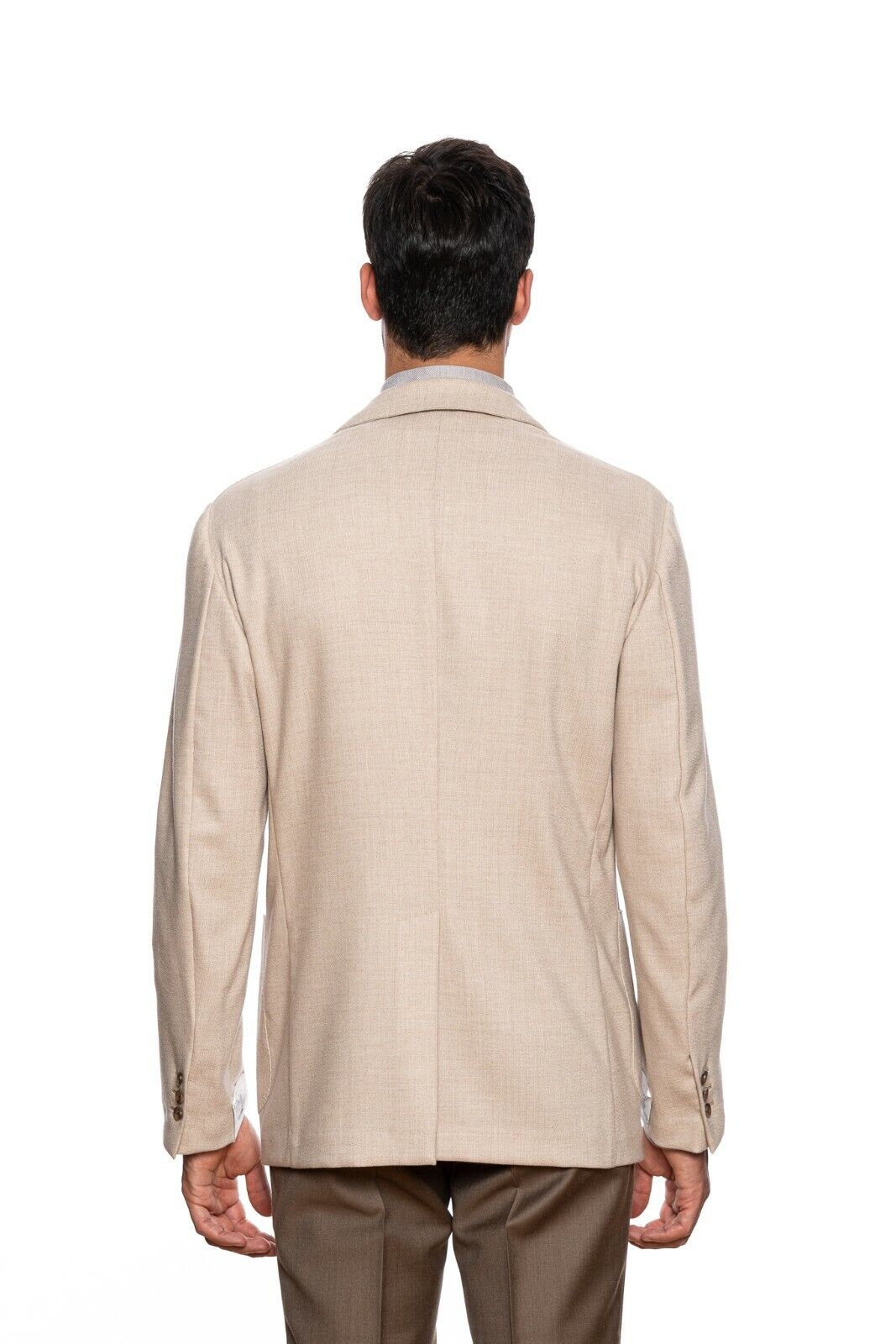 $2290 BELVEST Beige 100% Cashmere Jacket Blazer 40 US / 50 EU Drop 8R