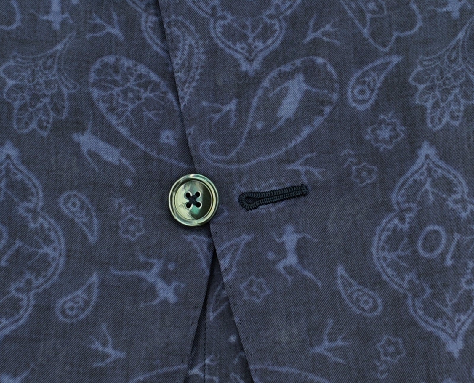 $5500 ISAIA NAPOLI "MARADONA 10" Blue Jacket Sport Coat 100% Silk 34 US / 44 EU