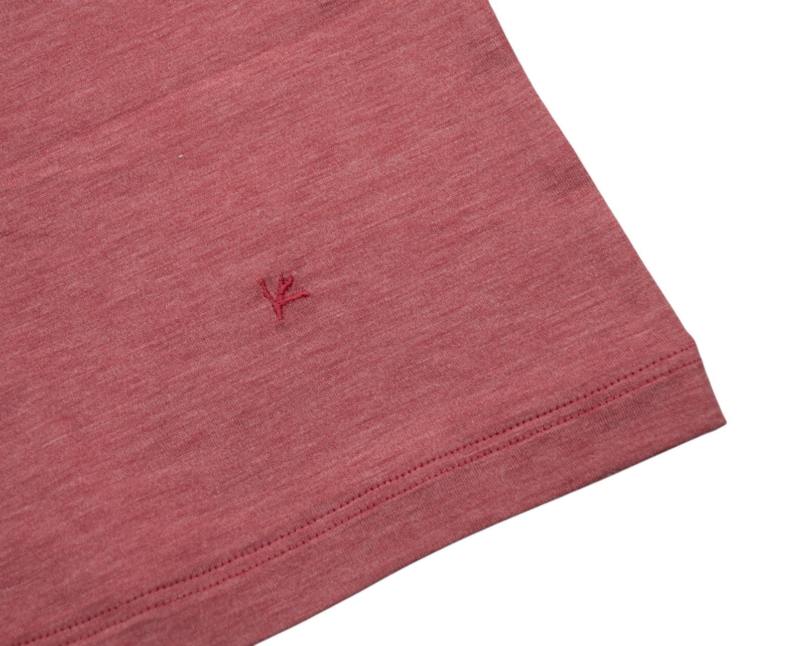 750$ ISAIA NAPOLI Pomegranate T-Shirt Jersey Cotton / Silk 3XL - Made in Italy