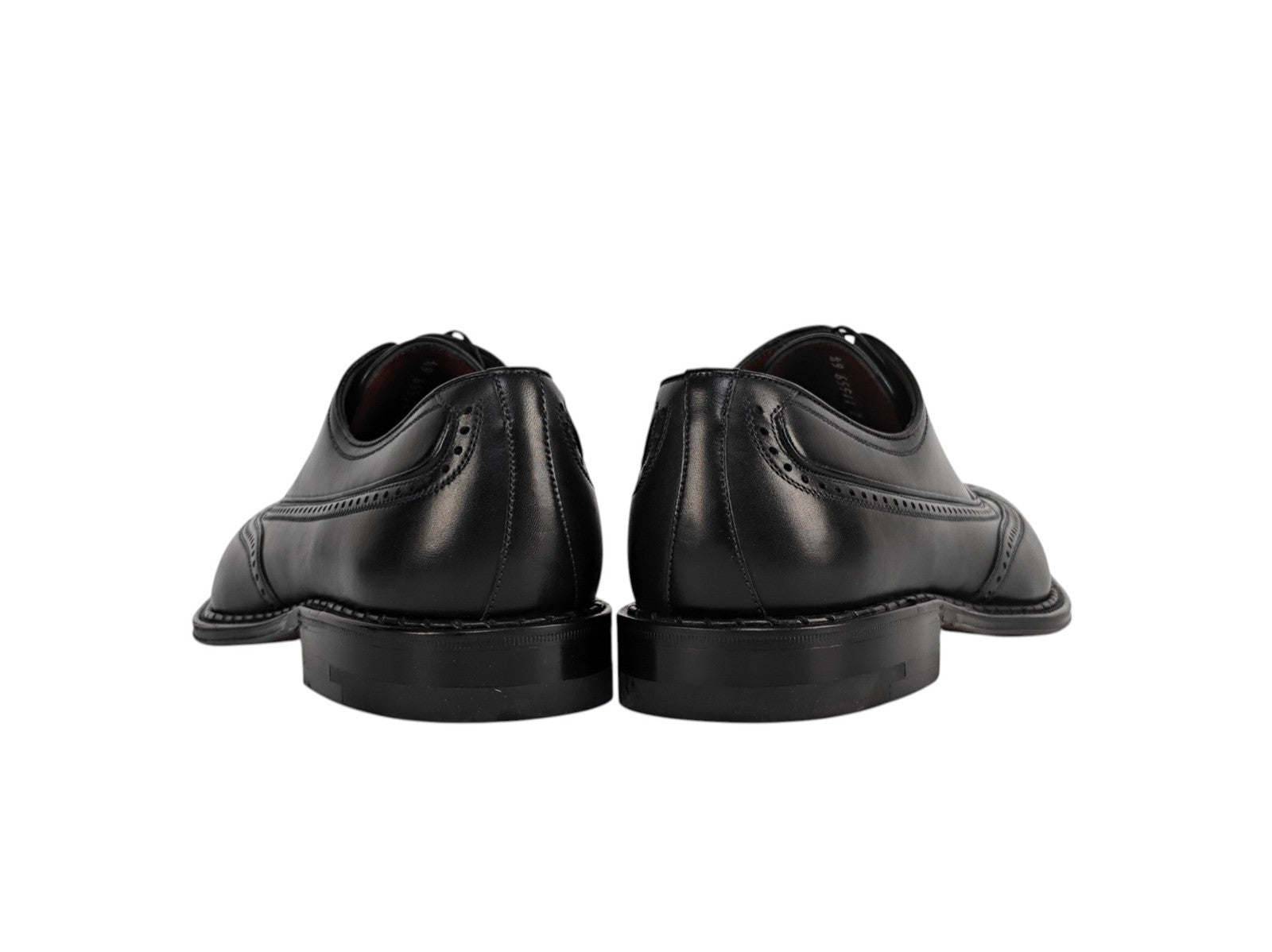 $1550 TESTONI Goodyear Bolognese Oxford Shoes Blue Midnight Calf De Luxe