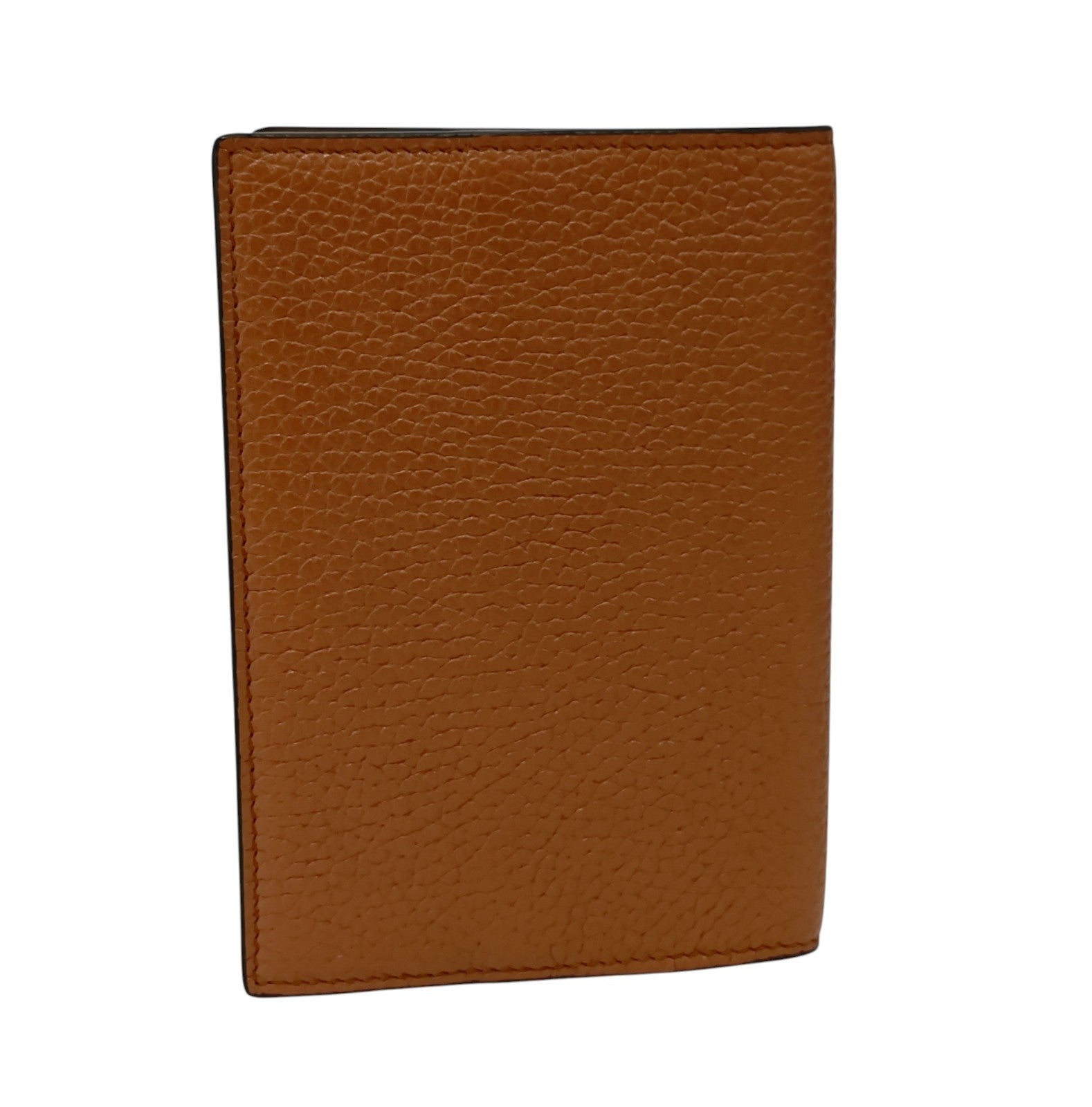 220$ PINEIDER FIRENZE 1774 "Bottolato" Passport Holder Grain Calf Brick Brown