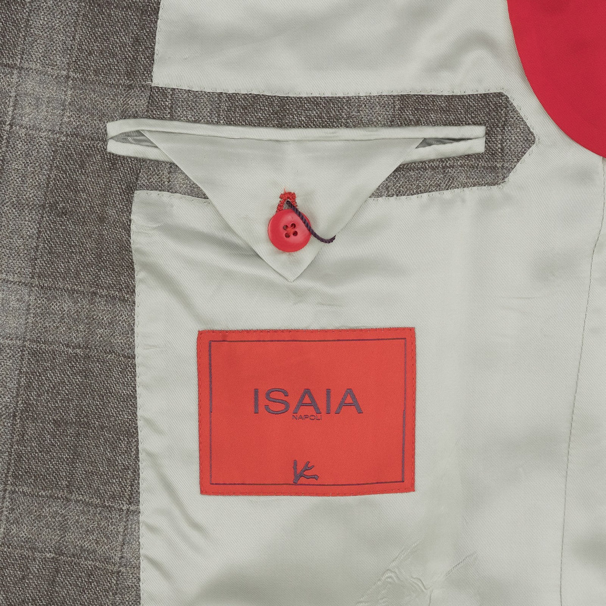 $6600 ISAIA "Gregorio" Black Hand-Sewn Suit Medium Wool Plaids 40 US / 50 EU 7R