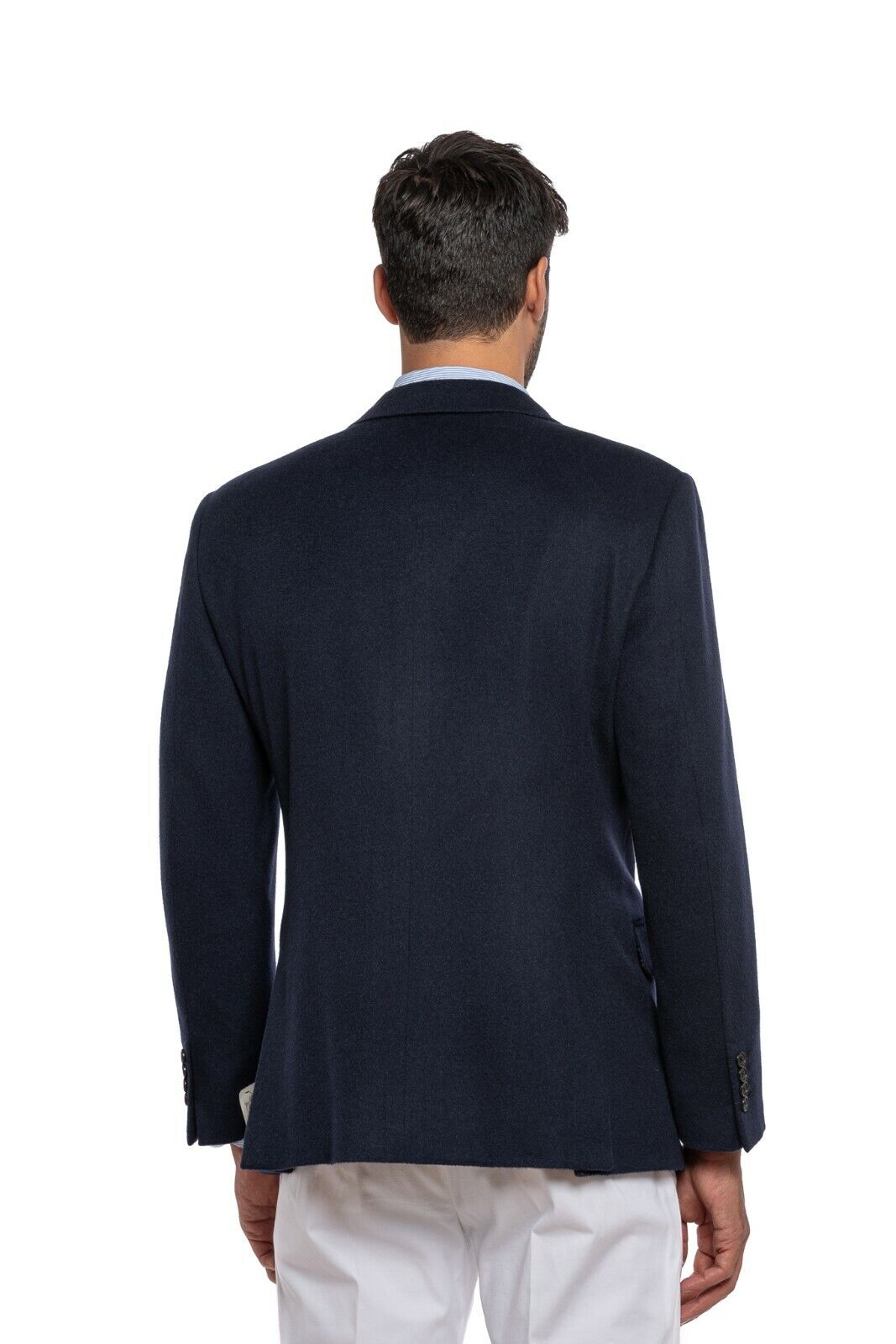 $2980 BELVEST Blue 100% Camel Hair Jacket Blazer Blue 42 US / 52 EU Drop 7C