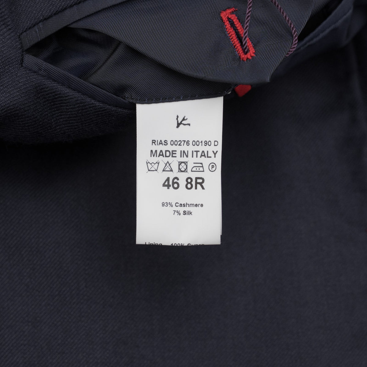 $7150 ISAIA "Capri" Blue Sport Coat Water Repellent Aquacashmere 36 US 46 EU 8R