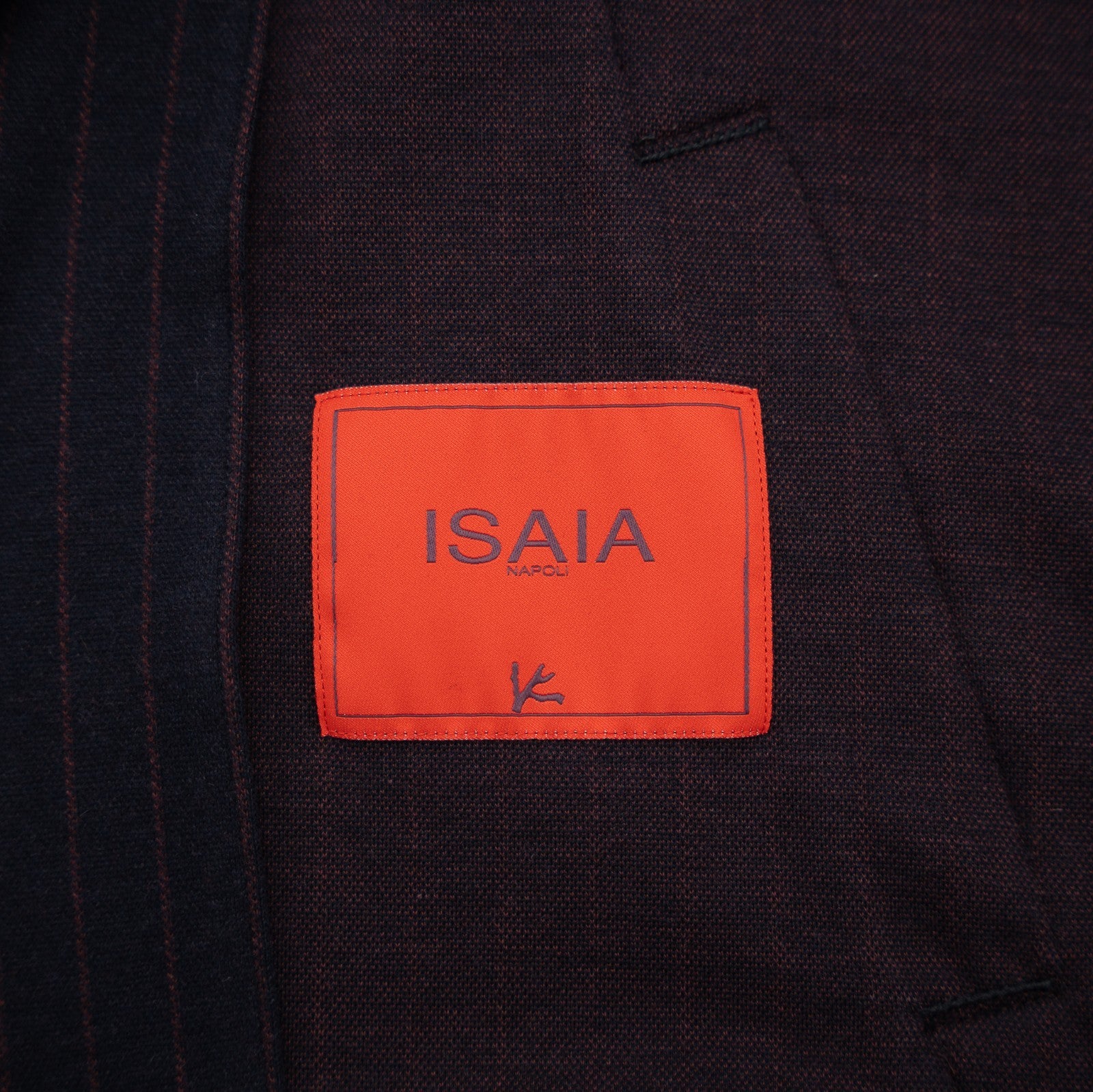 $3600 ISAIA Blue Zip Tracksuit Jogging Jersey Cotton Cashmere Silk Size L
