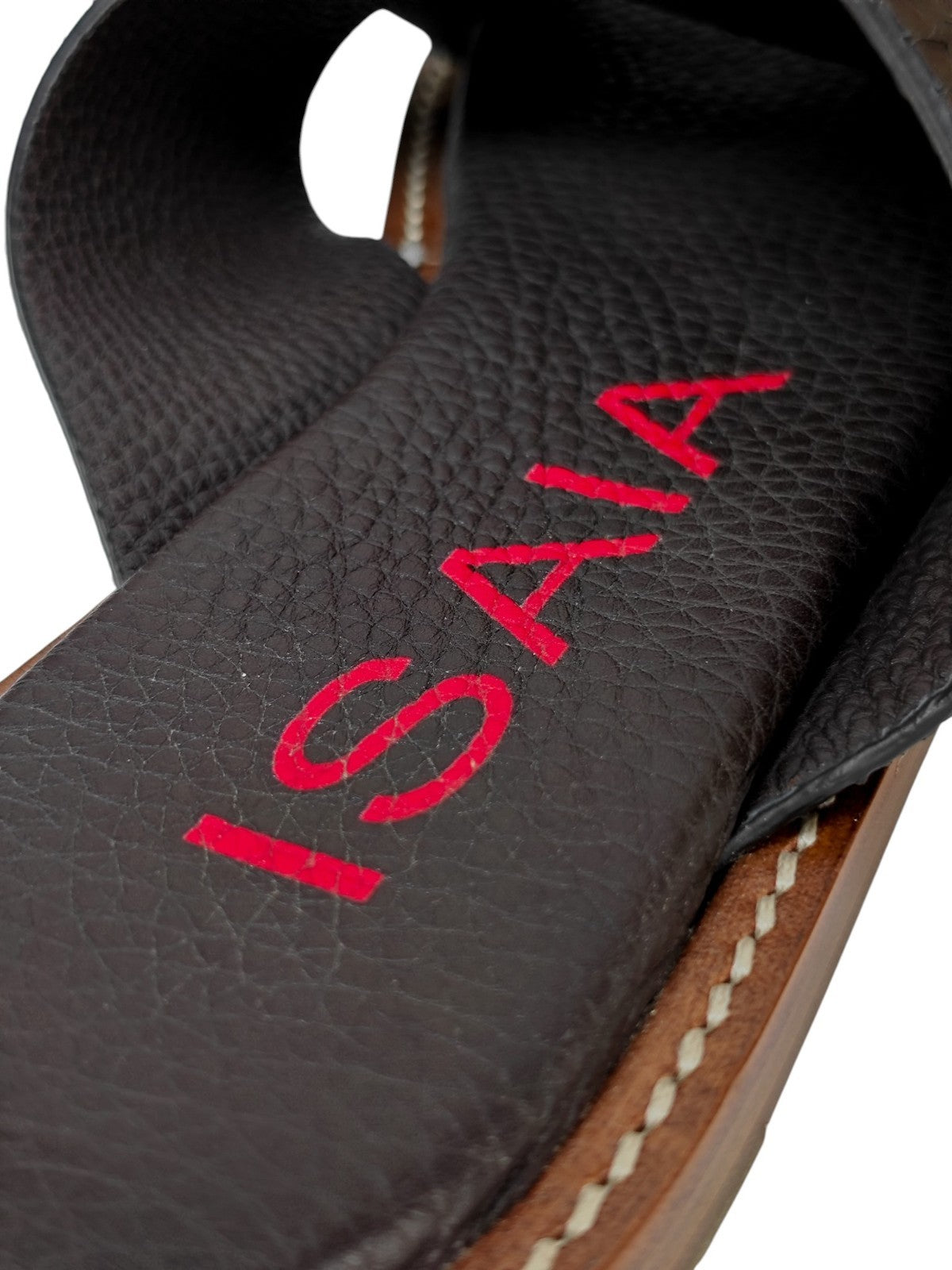 1200$ ISAIA NAPOLI Sandal Shoes Python Leather Handmade 9 UK - 10 US - 43 IT