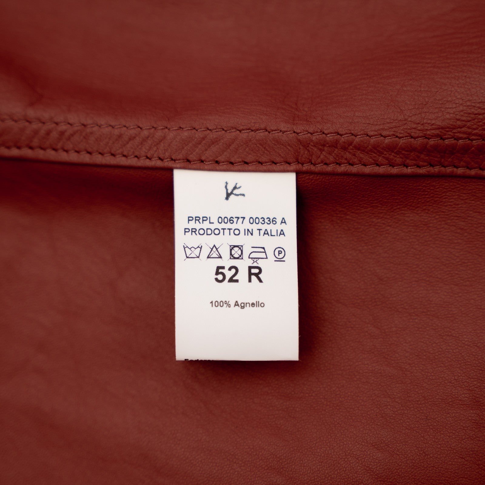 $4450 ISAIA Rust Jacket Shirt Short Sleeve Suede Lambskin Leather 42 US / 52 EU