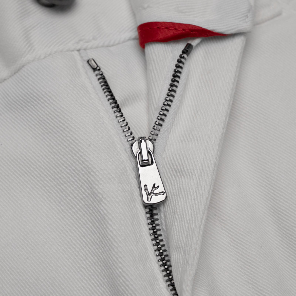 715$ ISAIA NAPOLI "Iconico" White 5 Pockets Pant Cotton Slim Fit 34 US/50 EU