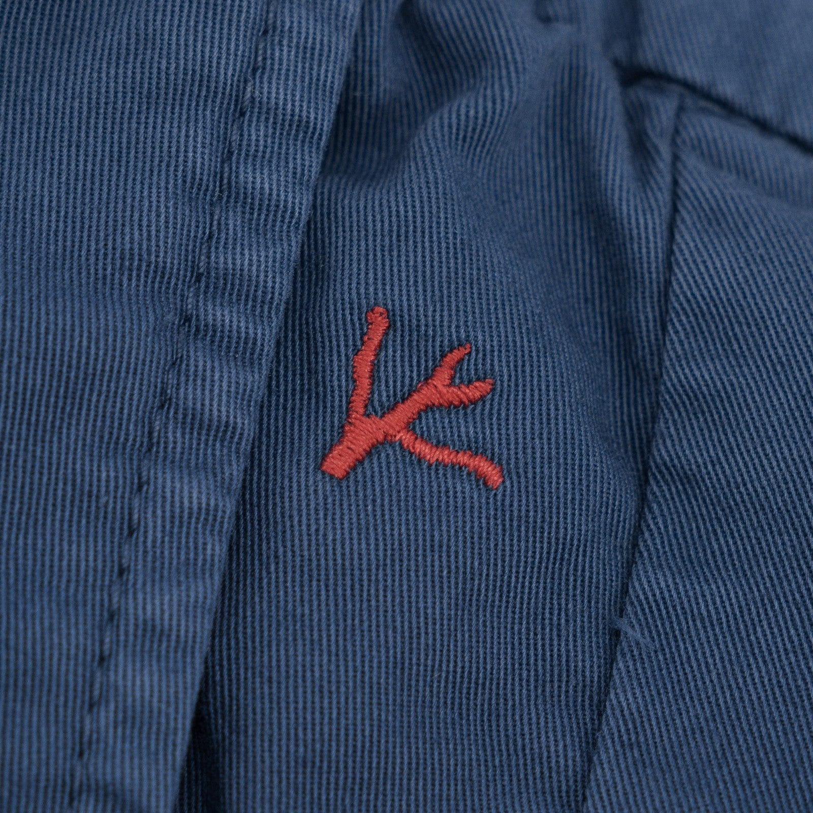 1150$ ISAIA NAPOLI Blue Drawstring Cargo Pant Cotton Relaxed Fit 34 US / 50 IT