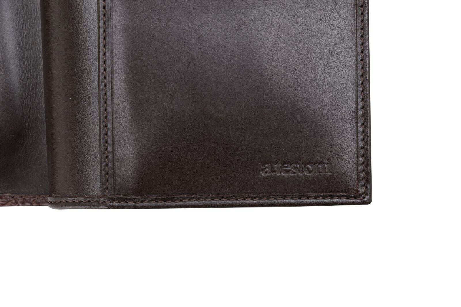 $4200 Testoni Bologna Moro Clutch Bag Travel Wallet Genuine Alligator