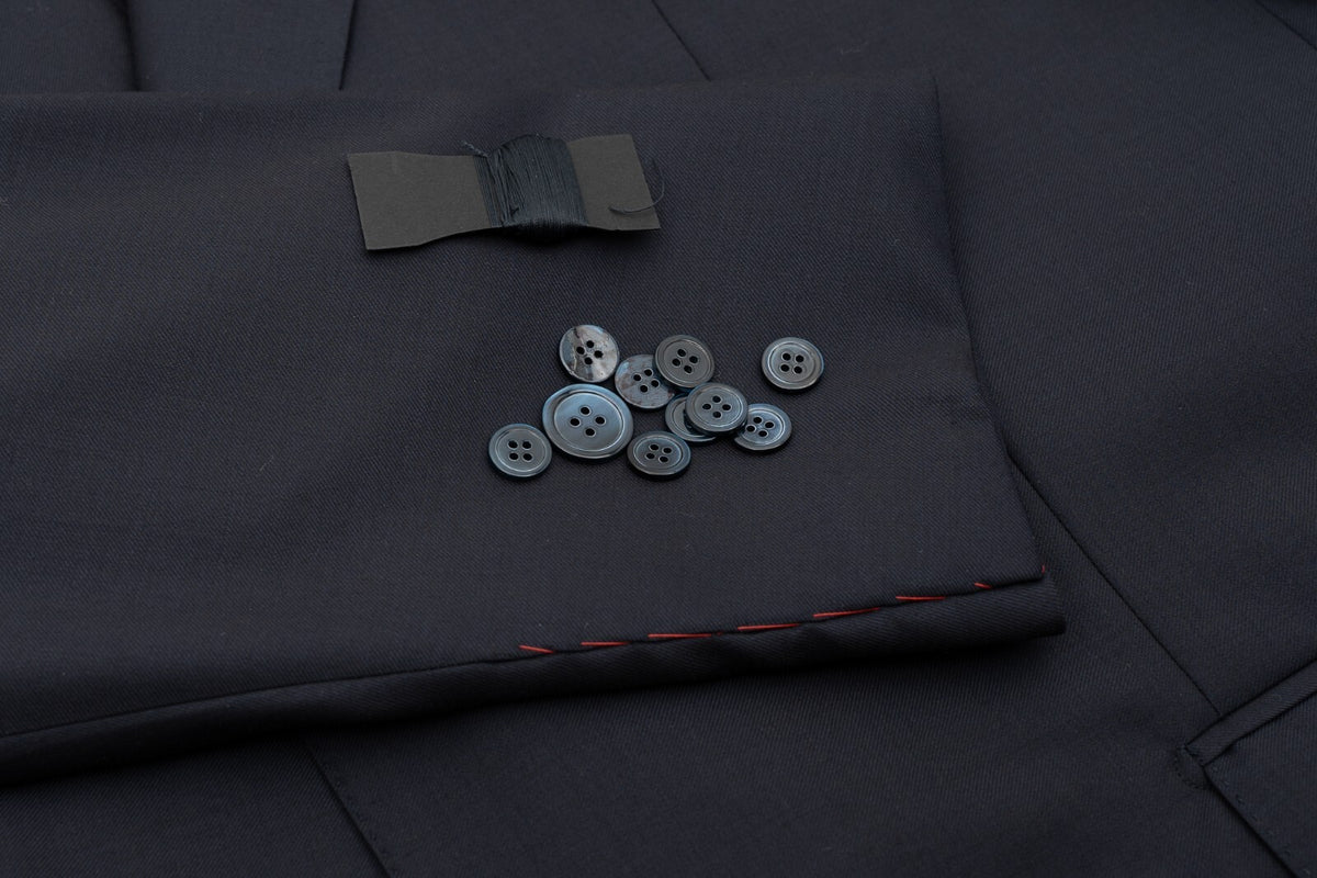 $5200 ISAIA NAPOLI "Aquaspider" Blue Nav Jacket Sport Coat Wool 52 US 62 EU 6R