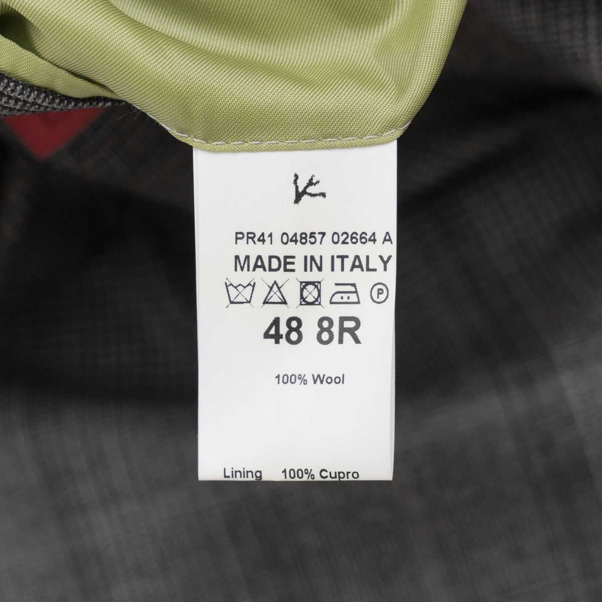 $6600 ISAIA NAPOLI "Marechiaro" Gray Suit Fine Wool 4 Season 38 US / 48 EU 8R