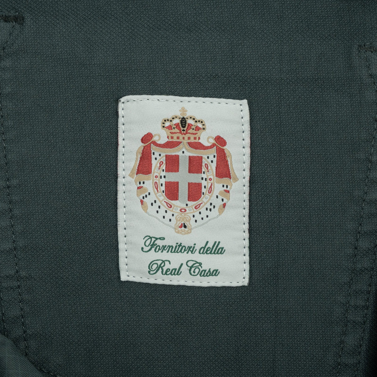 415$ LUIGI BORRELLI NAPOLI Green Pant Jeans Twill Denim Cotton 35 US / 51 EU